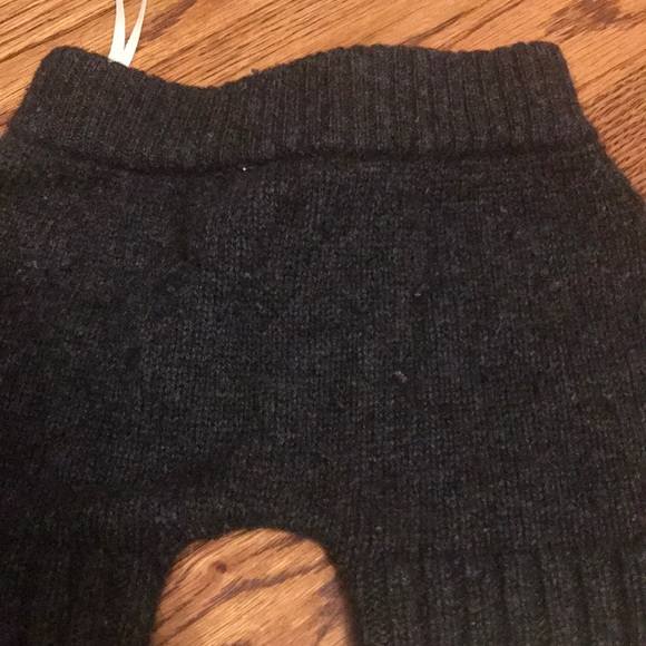 Charcoal gray wool shorts - Picture 4 of 4